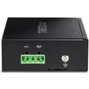 TRENDnet TI-PF11SFP Industrial Gigabit SFP Media Converter, IP30, DIN rail or wall mount